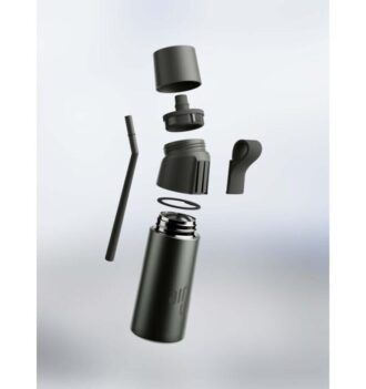 Gen 2 Steel Flasker Dusky Obsidian