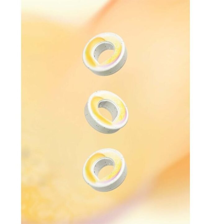 Mango- og pasjonsfruktpods