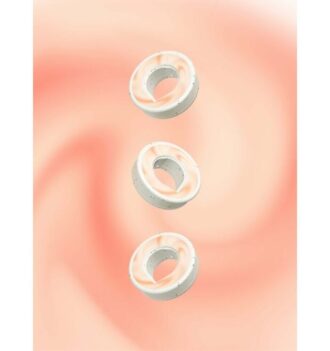 Pods med hvit fersken-smoothie