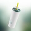 Termokopper Flasker Hvit Grønn